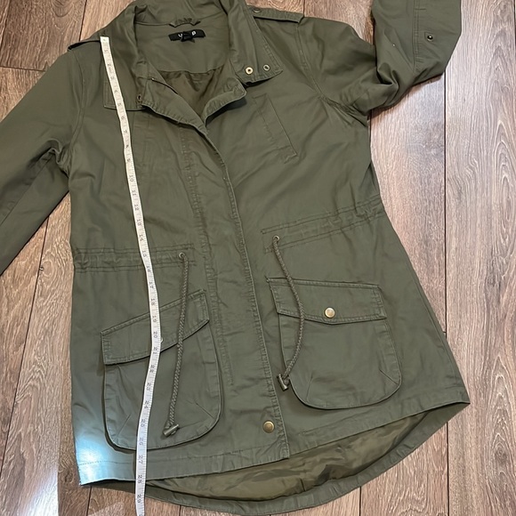U2B Olive Green Utility Jacket - Picture 10 of 10